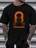 Mens T-Shirt Cotton Psychedelic Trance Music Transient Records Comfortable Stylish Graphic Soft Designer Clothes Fashion Versatile Streetwear_viptrois.com