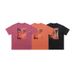 2026 New Street Style Loose Short-Sleeve Men's T-Shirt Youth Fashion 300g Printed Washed_viptrois.com