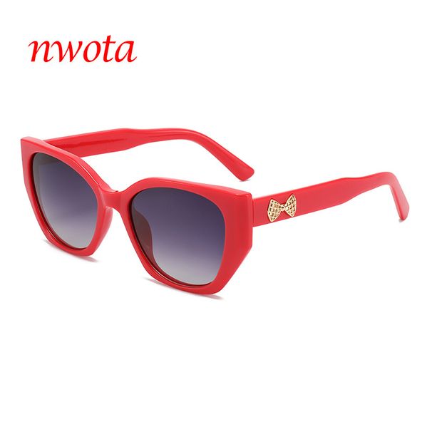 Classic Upgraded Gold Bow Decoration Polarized Sunglasses Trendy Sunglasses_viptrois.com
