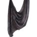 Muslim headscarf Watercolor Tie Dye Cotton Scarf Satin Polyester Scarf Middle Eastern Headscarf_viptrois.com