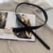 Fashion belt women's thin belt to match suit coat knotted decoration waist slimming_viptrois.com