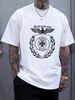 T Shirt Gery God With Us Comfortable Homme Stylish Soft Streetwear Summer Graphic Top For Everyday Wear Breathable Unisex Slightly Stretched_viptrois.com
