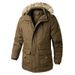Padded Jacket Men's Jacket Large Size Men's Padded Jacket Hooded Padded Jacket Coated Top_viptrois.com