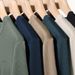Men's Clothing Sweatshirt Round Neck Men's Fleece Sweatshirt Winter Warm Casual Pullover Long Sleeve T-Shirt Loose Fit Fashion Crewneck Top_viptrois.com