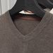 Men's V-Neck Wool Sweater – Autumn & Winter Solid Color Knit Pullover, Trendy Casual Base Layer Top_viptrois.com