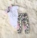 Kid's Clothing Popular Children's Clothing For Little Girls And Babies Printed Headband Three Piece Set_viptrois.com