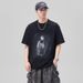 Danbaoni | Summer Short Sleeved T-shirt Men's Round Neck Fashion Printed Loose American Casual Versatile Top_viptrois.com