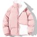 Down Cotton-padded Jacket For Men, Winter Youth, Thickened And Fleece Warm Cotton-padded Jacket, Men's Top, Loose Cotton-padded Jacket, Trendy_viptrois.com