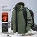 Unisex Mountain-Style Softshell Jacket – 5000mm Waterproof & Fleece-Lined Windbreaker For Hiking, Skiing & Urban Wear_viptrois.com