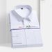 Men's Slim Fit Long Sleeve Dress Shirt – 100% Cotton Professional & Casual Shirt For Office & Everyday Wear_viptrois.com