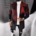Loom Loom European And American Foreign Trade Autumn Winter New Gradient Mid-Length Wool Coat Men's Style_viptrois.com