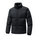 Unisex Oversized Hooded Puffer Jacket – Thickened Winter Coat, Korean Streetwear Style, Breathable Polyester Filling, Couple Matching_viptrois.com