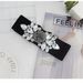 Hot Selling Rhinestone Elastic Waistband For Women, Stretchy Colorful Crystal Decorated Skirt Coat Women's Waist Belt_viptrois.com