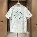 Men's Clothing Men's Casual T-Shirt Style Summer Trendy Fashion Lucky Tie Dye Leaf Embroidery Short Sleeve For Formal & Casual_viptrois.com