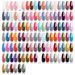 Arte Clavo 114 Colors 8ML Gel Nail Polish Red Glitter Sequins Manicure Base Matte Top Coat Soak Off LED UV Nail Art Gel Varnish_viptrois.com