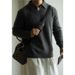 Pure Arctic Velvet Two-Piece Ribbed Turn-Down Collar Knit For Men, New Autumn And Win Light Business Casual Lazy_viptrois.com