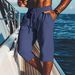 Summer Loose Cotton Linen Capri Pants For Men Breathable Sports Casual Versatile_viptrois.com
