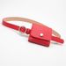 Women's Belts style personalized non-hole round buckle thin belt waist bag women's casual key coin purse belt pants wholesale_viptrois.com