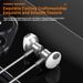With Sound Card For Live Broadcast Karaoke Earphones Type-C In-ear Headphones With HD Mics Surround Sound Headsets For Samsung_viptrois.com