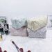 Makeup Tools & Accessories Floral Cosmetic Bag Small Fresh Simple Wash Bag Quilted Padded Handbag Portable Storage Bag_viptrois.com