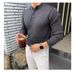 2025d Henley Collar Knit Sweater Long Sleeve Men's Spring And Autumn Style Trendy Hot-Selling Versatile Slim Fit T-Shirt_viptrois.com