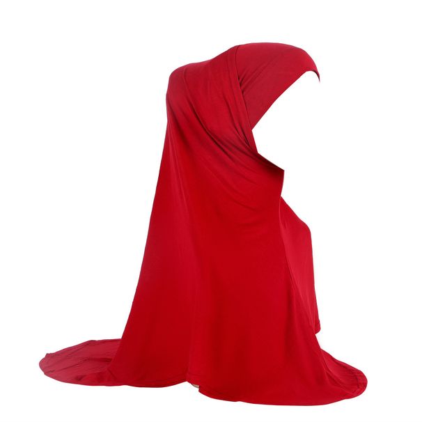 Soft mercerized cotton two-piece set of headscarves, breathable Malay gauze, solid color base hat, and outer headband_viptrois.com