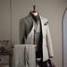 Men's Clothing Double Breasted Checkered Suit Set Slim Fit Business Blazer & Trousers For Wedding, Formal Occasions (Jacket + Vest + Pants Options)_viptrois.com
