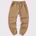 Men's Clothing Sweatpants Sports Trousers Casual Training Fitness Drawstring Thread Elastic Waist Pants_viptrois.com