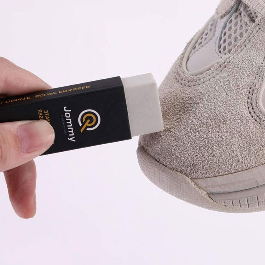 1pc White Portable Shoe Polisher For Cleaning_viptrois.com