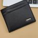 INNERSOi Men's Slim Wallet With Zipper, Multi-Card Holder, RFID Blocking, PU Leather Bifold Wallet For Business & Travel_viptrois.com
