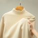 Men's Clothing Double Sided Velvet Brushed Half High Collar Long Sleeved Men's Warm Inner Wear Autumn Clothes Bottoming_viptrois.com
