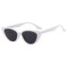 Triangular Cat Eye Sunglasses Small Sweet Face Small Men And Women Matching Sunglasses Color_viptrois.com