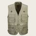 Men's Plus Size Vest Outdoor Multi Pocket Functional Photography Advertising Fishing Vest Supply_viptrois.com