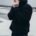 Men's Clothing Sweatshirt Solid Color Coat Autumn And Winter New Hooded Top Plush Sweatshirt_viptrois.com