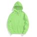 Men's Clothing retro pure cotton sweater jacket pullover solid color large size hoodie_viptrois.com