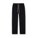 Men's Clothing Heavyweight Plush Sports Pants Youth Solid Color Loose Straight Trousers Basic Men's Sweatpants_viptrois.com