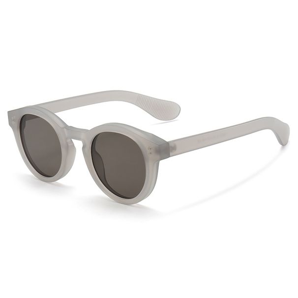 New Fashion Round Frame Sunglasses - High-End UV Protection & Sun Shield (Stylish Personality Glasses)_viptrois.com