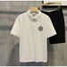 Men's Short Sleeved POLO Shirt Trendy Brand Business Lapel New Summer Style Men's T-Shirt_viptrois.com