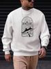 Polar Fleece Solid Color Round Neck Sweater Mens Candy Cotton Long Sleeve Working Clothes_viptrois.com