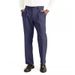 Men's Tailored Dress Pants - Stretch Polyester Blend Straight Fit Trousers With Draping Effect, Office To Casual Versatile_viptrois.com