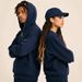 "Men's Zip-Up Fleece Hoodie – 52% Cotton Slim Fit Pullover With Ribbed Hem (Black, Customizable)"_viptrois.com