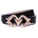 Korean version of new dress, belt, women's fine decoration, simple and versatile jeans with casual student fashion belt_viptrois.com