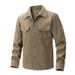 Double-sided Casual Jacket, Men's Fitted Spring And Autumn Short Fashionable Knitted Slimming Men's Shirt_viptrois.com