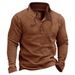 "2025 Men's Casual Jacket Autumn And Winter Fleece Hoodie Pullover Color-blocking Zipper Shirt._viptrois.com