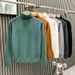 Men's Clothing Autumn And Winter Turtleneck Sweater Loose Warm Sweater Thick Bottoming Sweater_viptrois.com