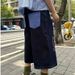 Summer New Style Men's Denim Shorts American Retro Versatile Simple Loose Straight Leg Wide Leg Slimming Casual_viptrois.com