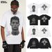 Cross-border 2025 C. Ronaldo Heavy-duty Short-sleeve T-shirt, 300g Direct-print, Unisex, American Retro Street Vintage_viptrois.com
