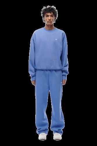 Cozy Embroidered Fleece Hoodie & Jogger Set - Long Sleeve Round Neck Two-Piece Outfit For Women/Men (Black, Grey, Blue, Pink, Sky Blue)_viptrois.com