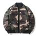 Men's Clothing Double Sided Camouflage Men's Clothing 23 Spring And Autumn New Air Force Ma1 Pilot Jacket Men's Baseball Uniform Workwear_viptrois.com