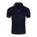 2026 Summer Men's Polo Shirt - Solid Color Short Sleeve Youthful Trendy Casual Collar Short-Sleeved T-Shirt_viptrois.com